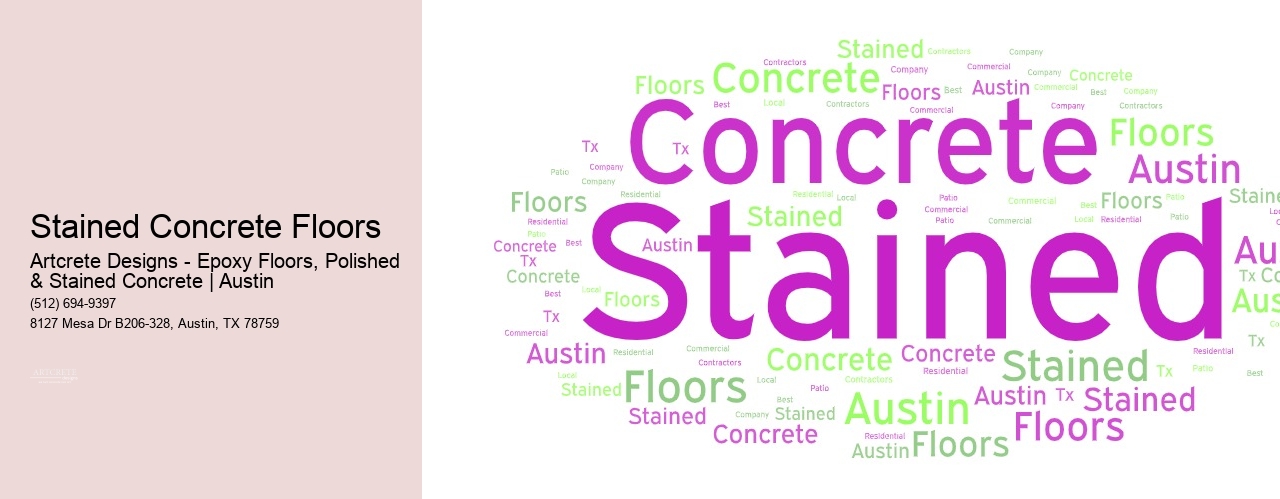 Stained Concrete Floors
