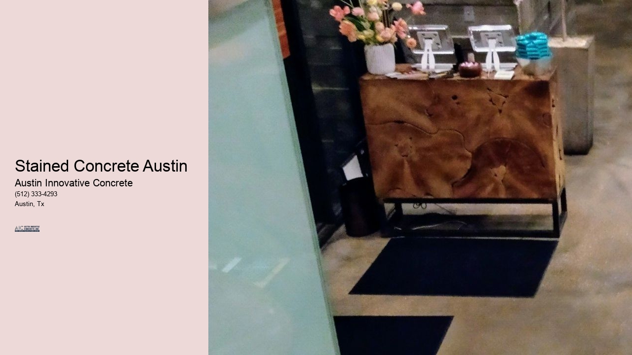 Stained Concrete Austin