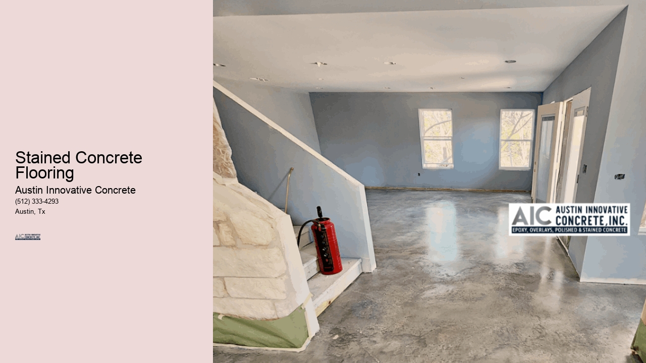 Stained Concrete Flooring