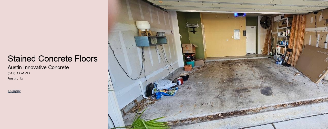 Stained Concrete Floors