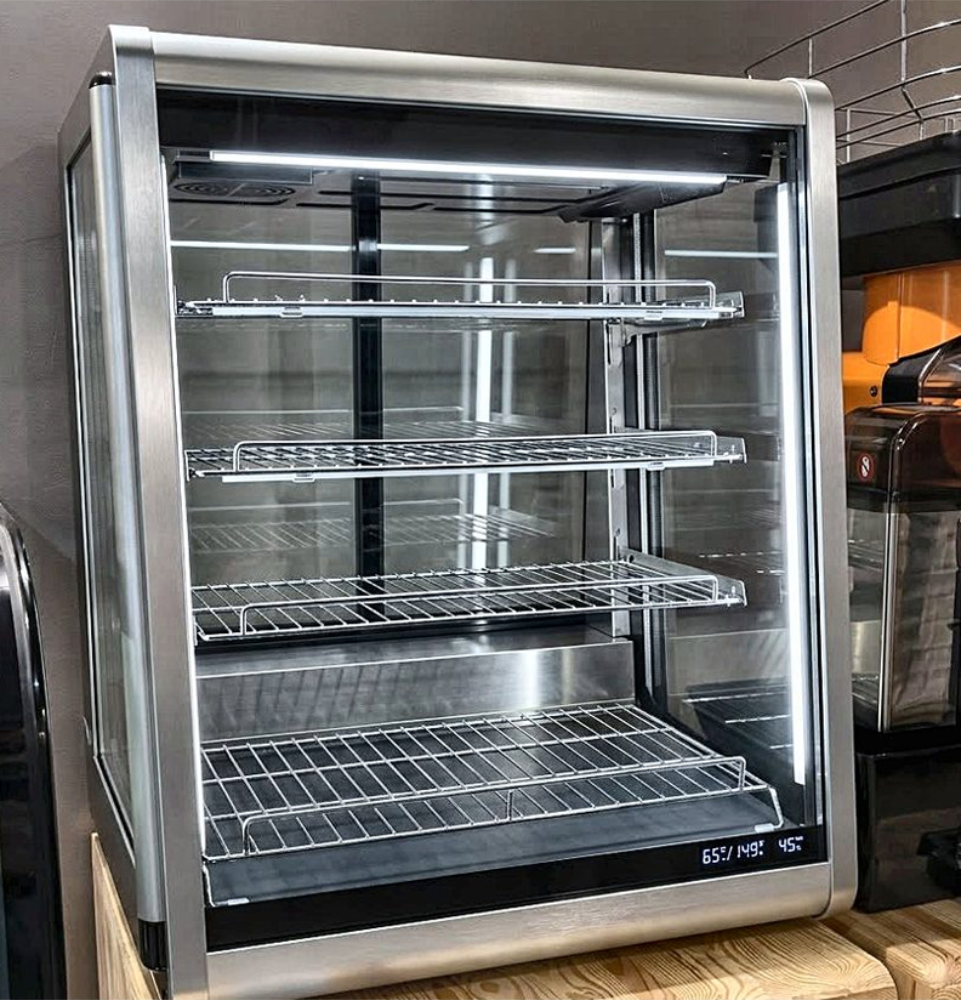 Présentoir à gâteaux vitré