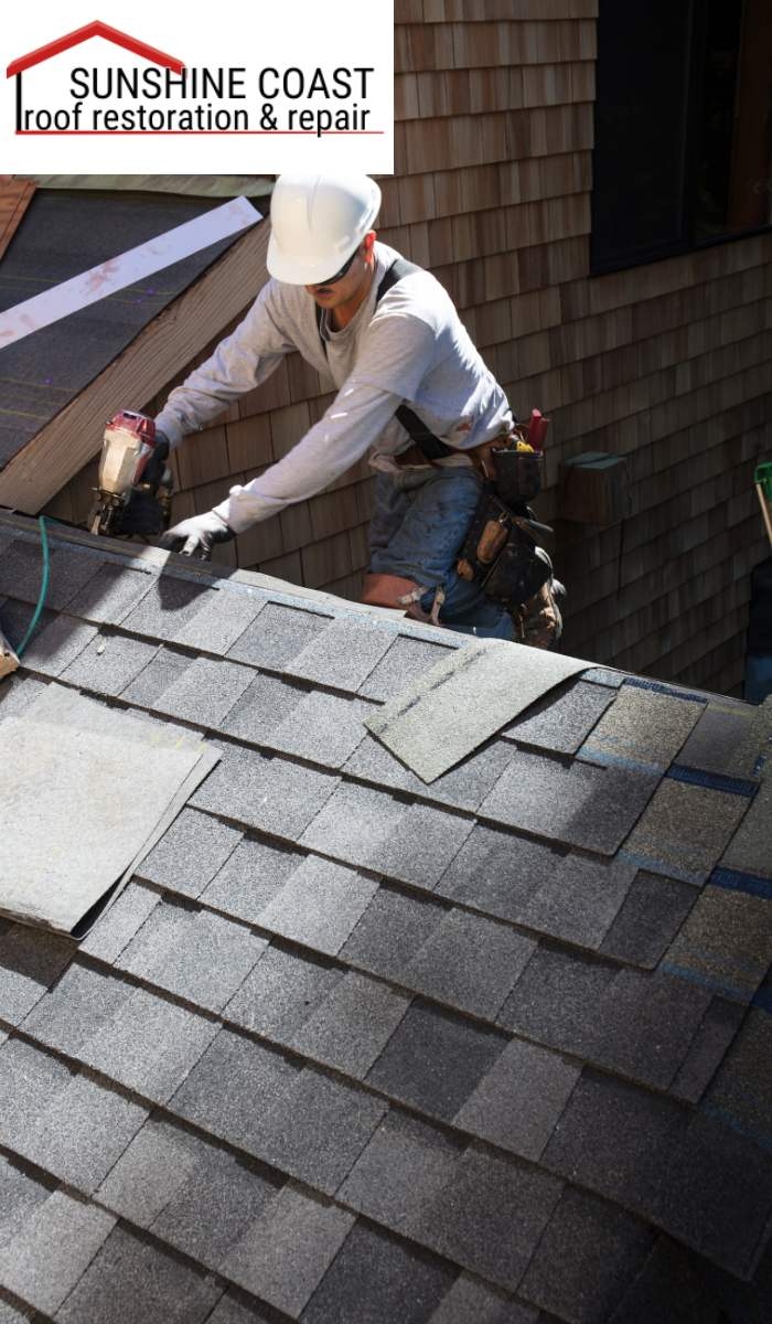 How do you assess the condition of a roof before restoration?