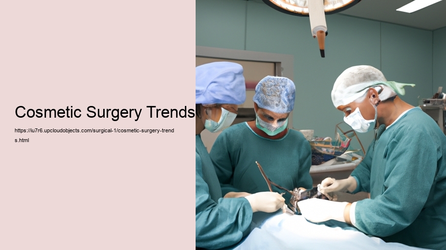 Cosmetic Surgery Trends