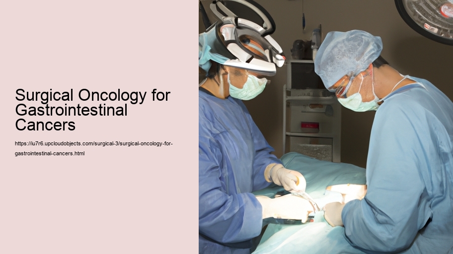 Surgical Oncology for Gastrointestinal Cancers