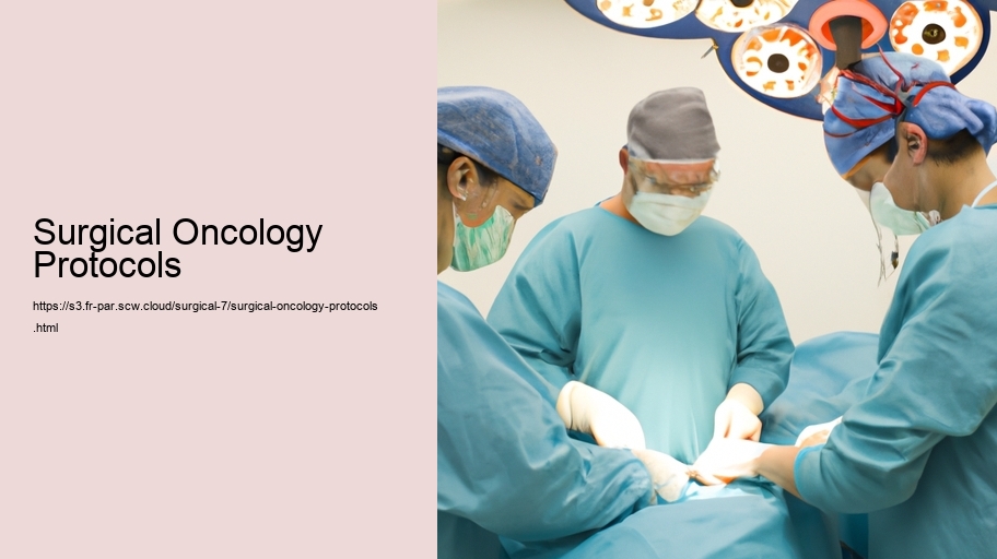 Surgical Oncology Protocols