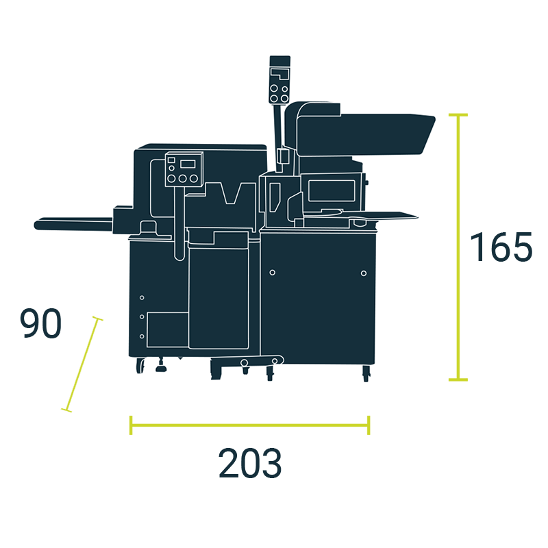 Schéma de la machine à onigiri GSE/PSE1800CE