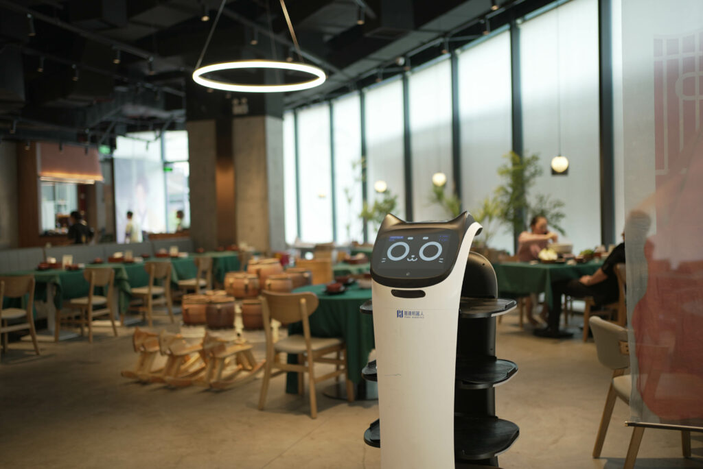 Robot de service BellaBot - Restaurant
