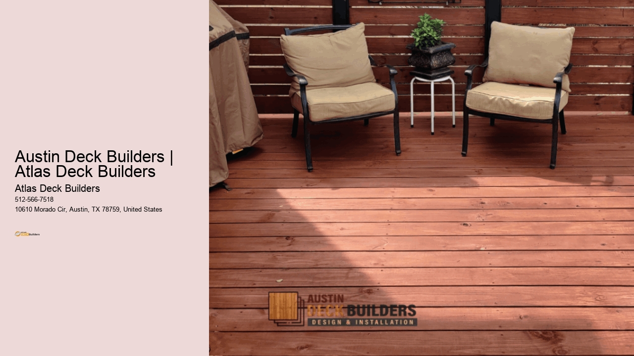 Austin Deck Builders | Atlas Deck Builders