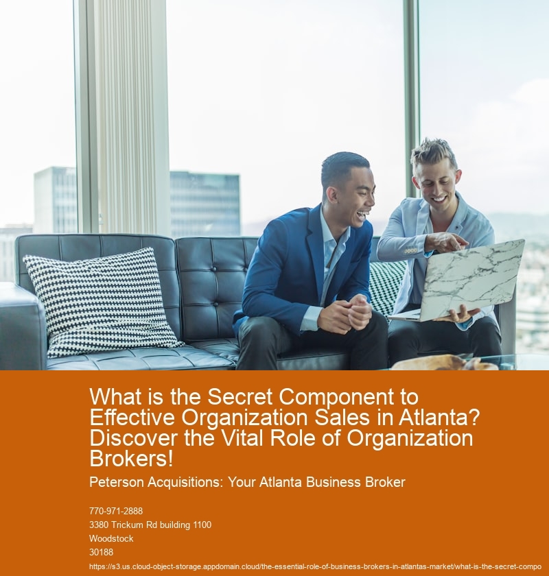 What is the Secret Component to Effective Organization Sales in Atlanta? Discover the Vital Role of Organization Brokers!