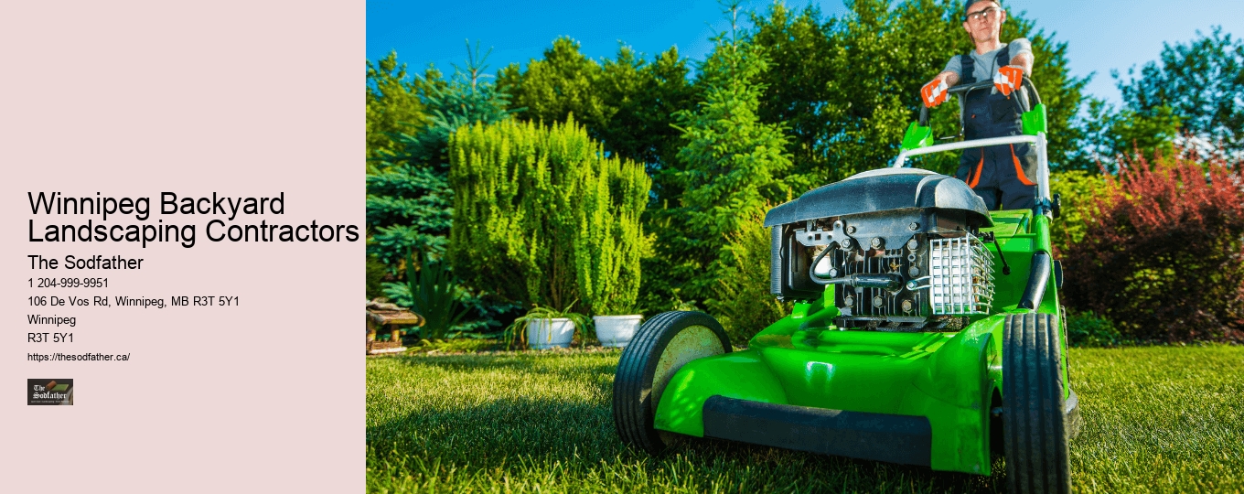 Winnipeg Backyard Landscaping Contractors