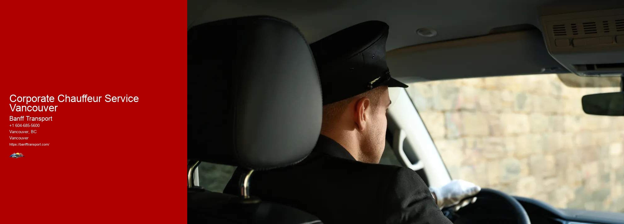 Corporate Chauffeur Service Vancouver