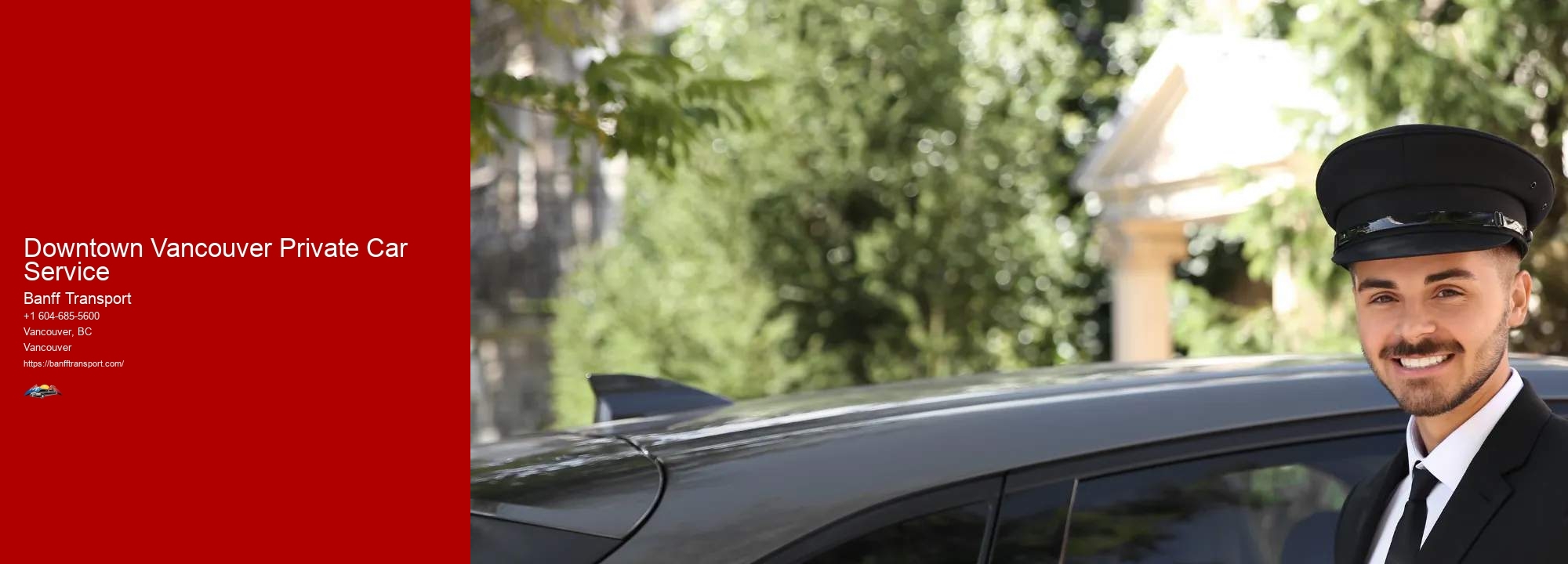 Downtown Vancouver Private Car Service