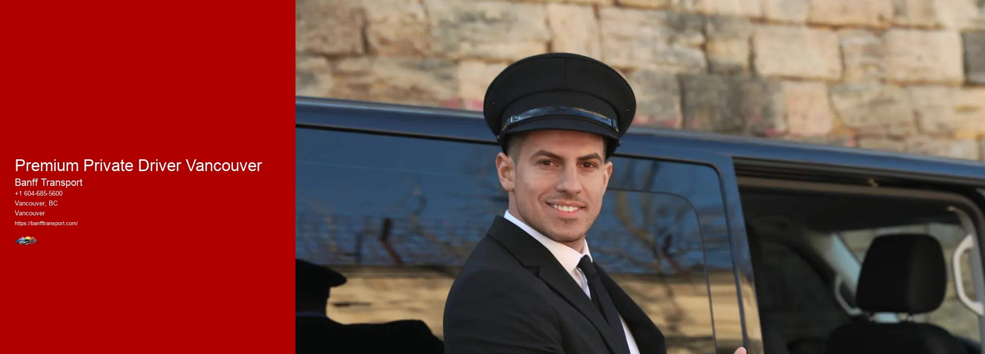 Premium Private Driver Vancouver
