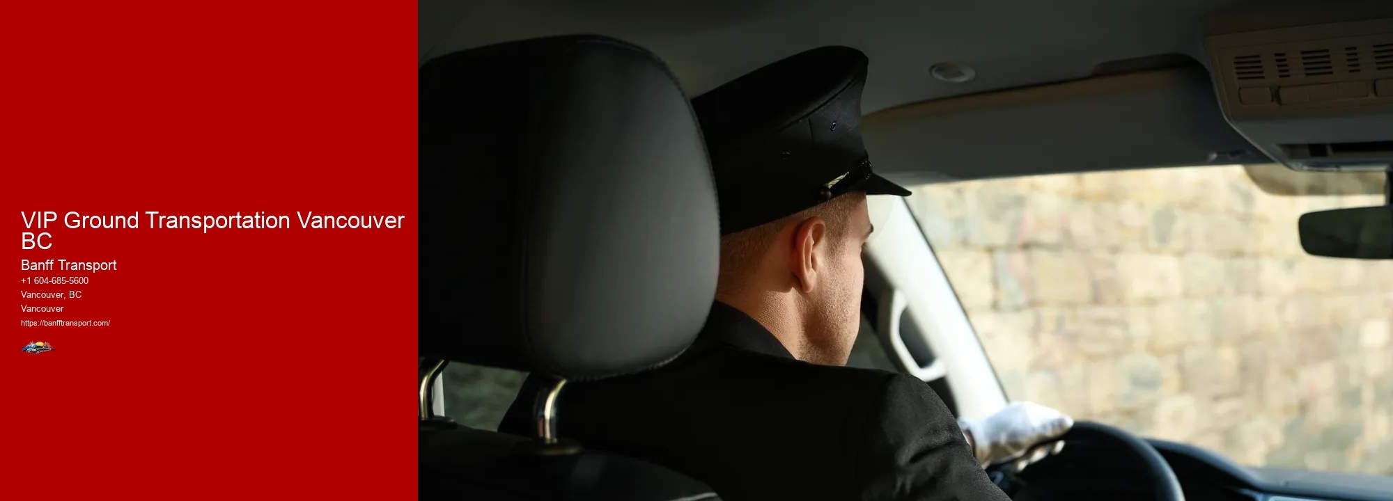 VIP Ground Transportation Vancouver BC