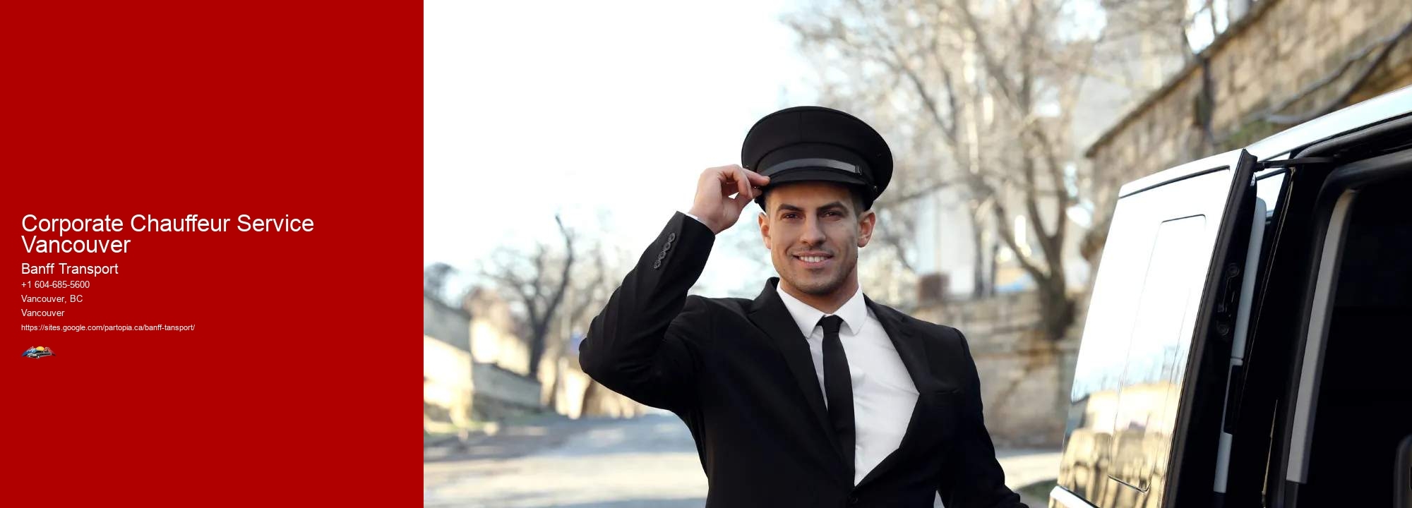 Corporate Chauffeur Service Vancouver