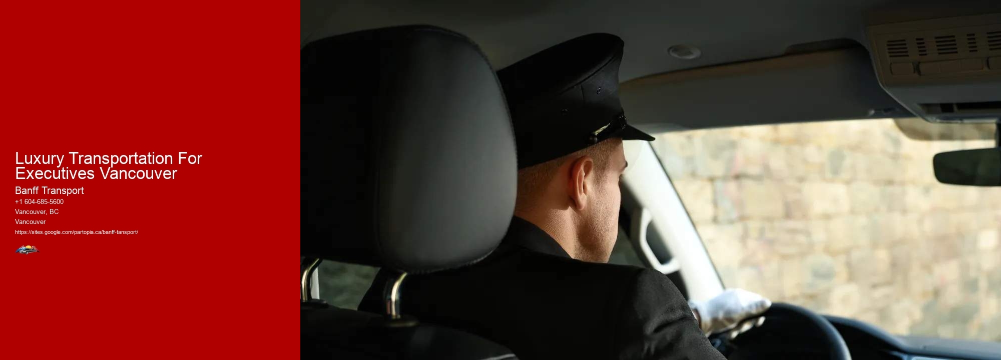 Luxury Transportation For Executives Vancouver