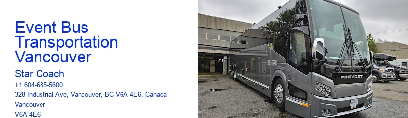 Event Bus Transportation Vancouver