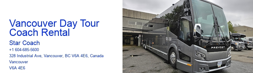 Vancouver Day Tour Coach Rental