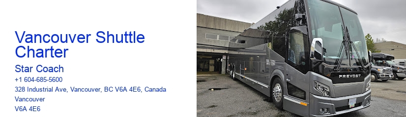 Vancouver Shuttle Charter