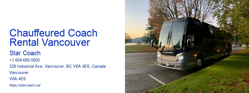 Chauffeured Coach Rental Vancouver