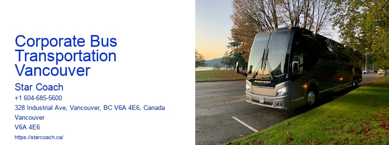 Corporate Bus Transportation Vancouver