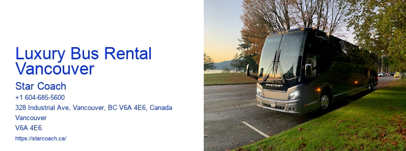Luxury Bus Rental Vancouver