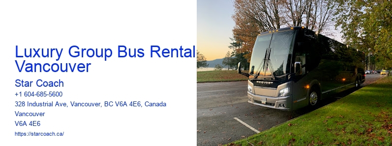 Luxury Group Bus Rental Vancouver