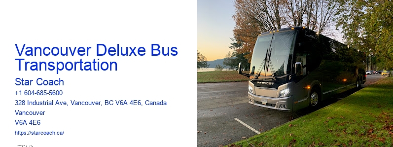 Vancouver Deluxe Bus Transportation