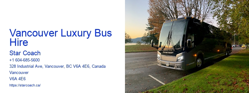 Vancouver Luxury Bus Hire