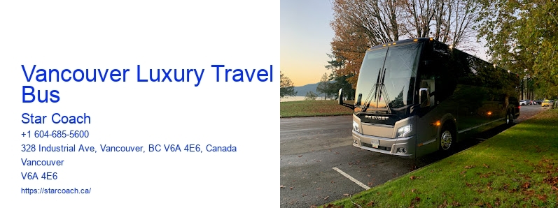Vancouver Luxury Travel Bus