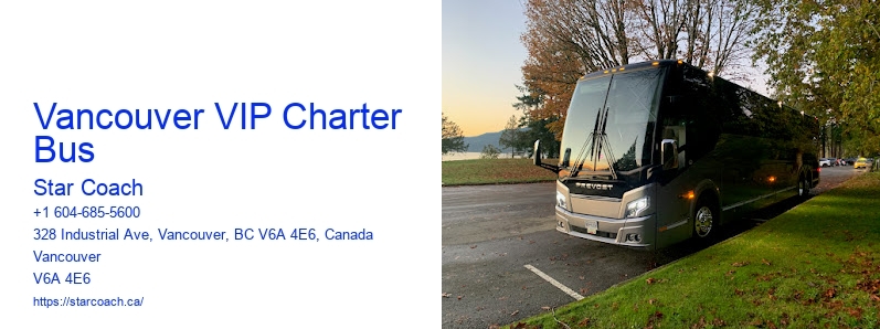 Vancouver VIP Charter Bus