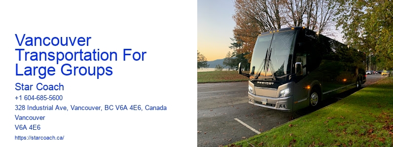 Vancouver Transportation For Large Groups