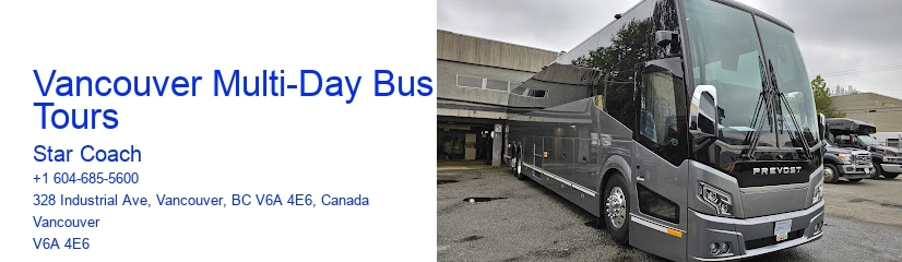 Vancouver Multi-Day Bus Tours