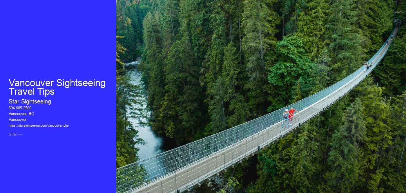 Vancouver Sightseeing Travel Tips