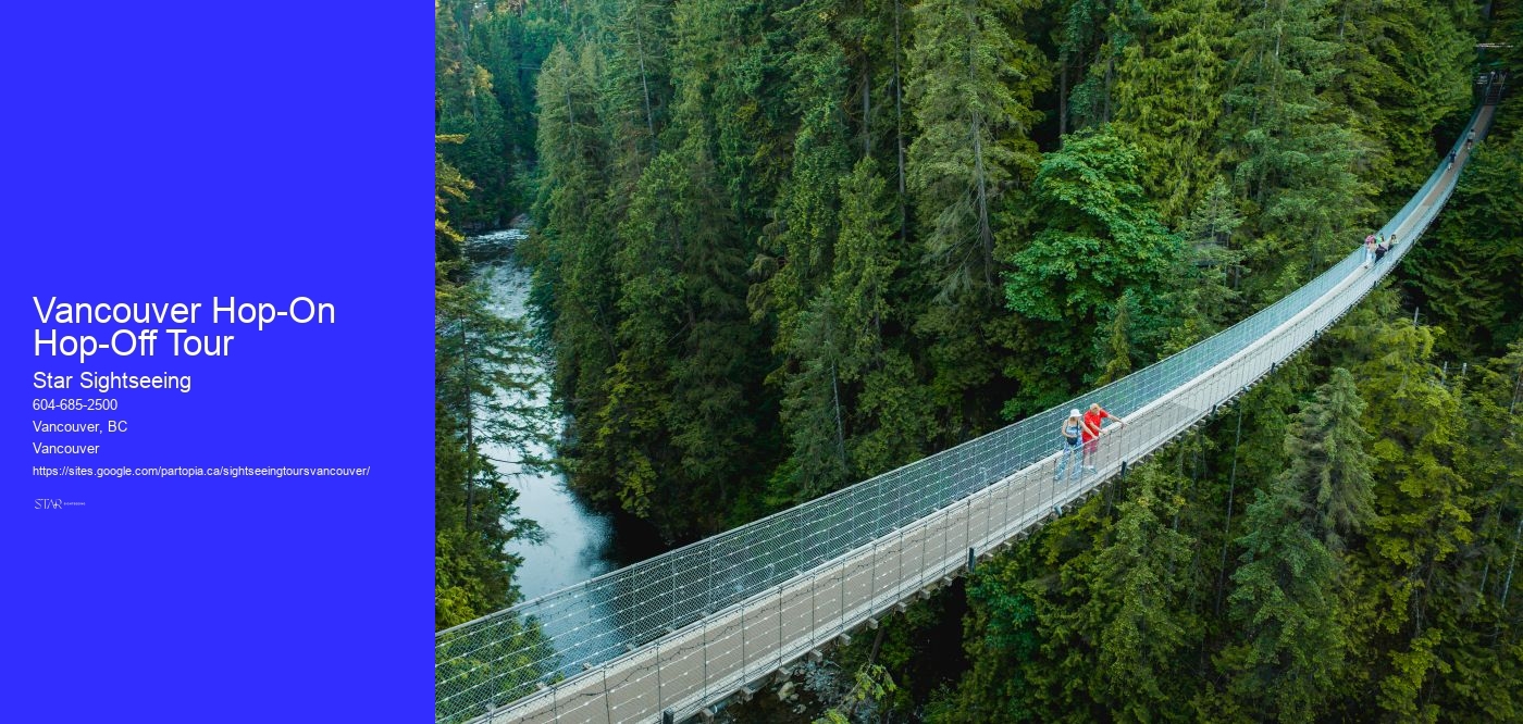 Vancouver Hop-On Hop-Off Tour