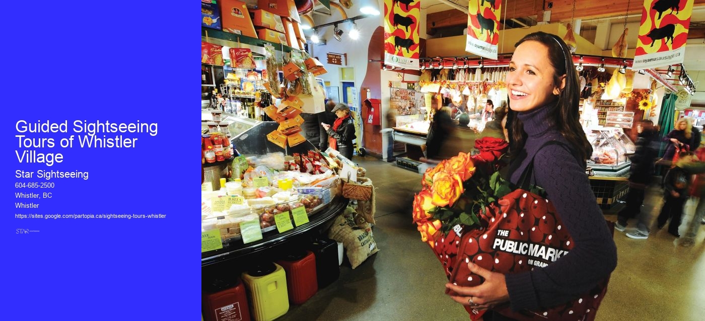 Guided Sightseeing Tours of Whistler Village