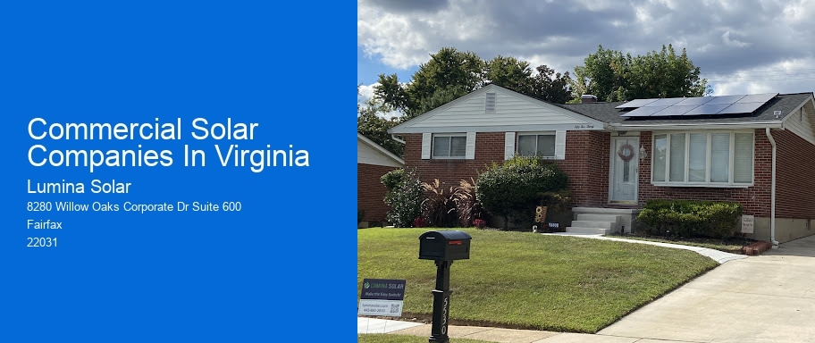 Commercial Solar Companies In Virginia