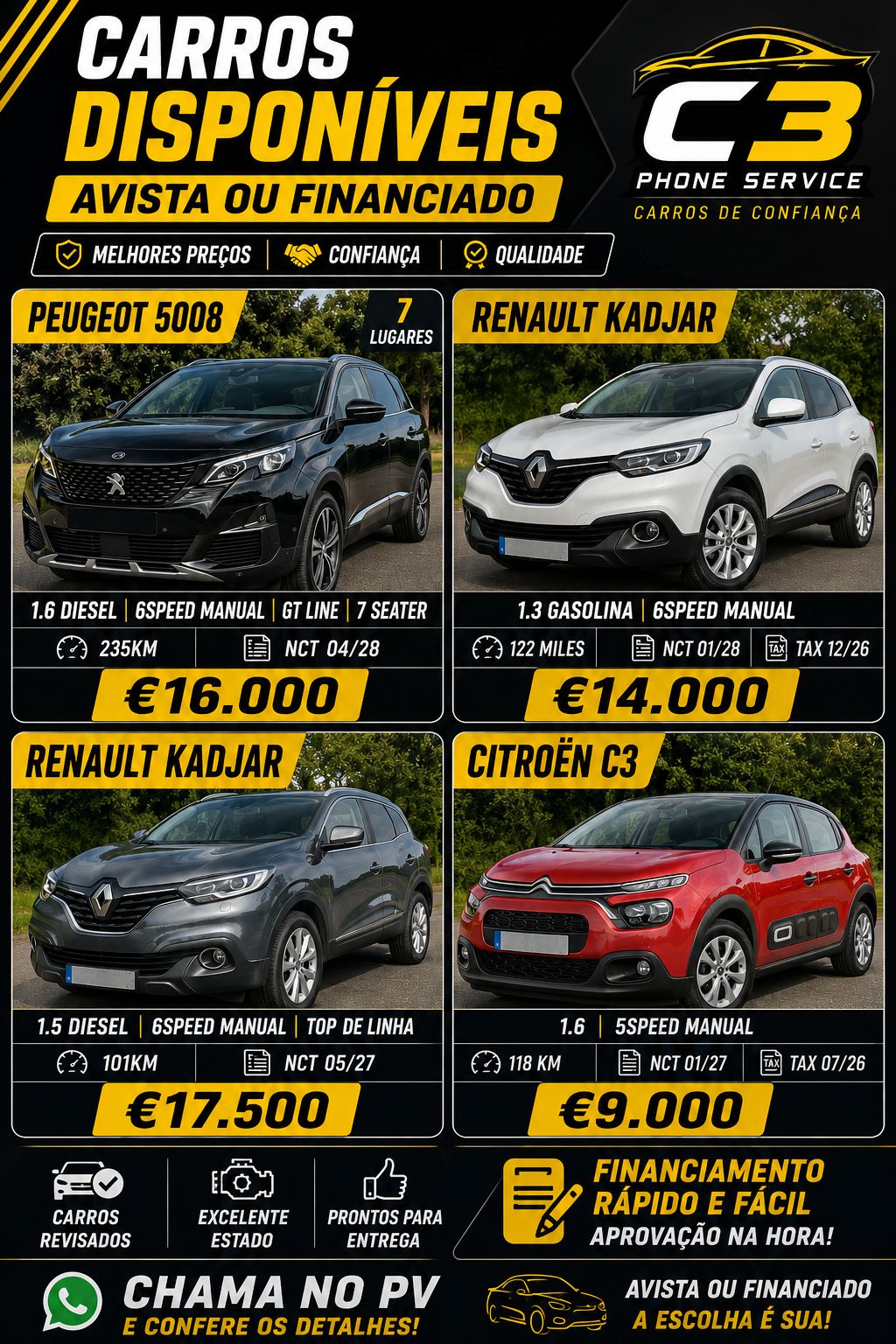 Carros usados à venda