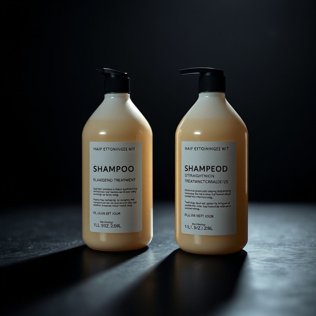 Shampoo e alisante sem formol