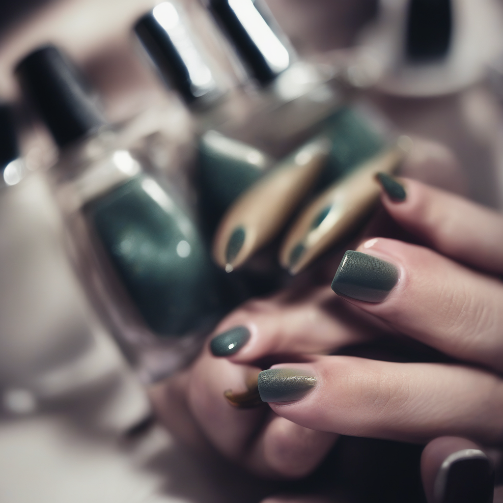 Manicure tradicional com esmaltes brasileiros