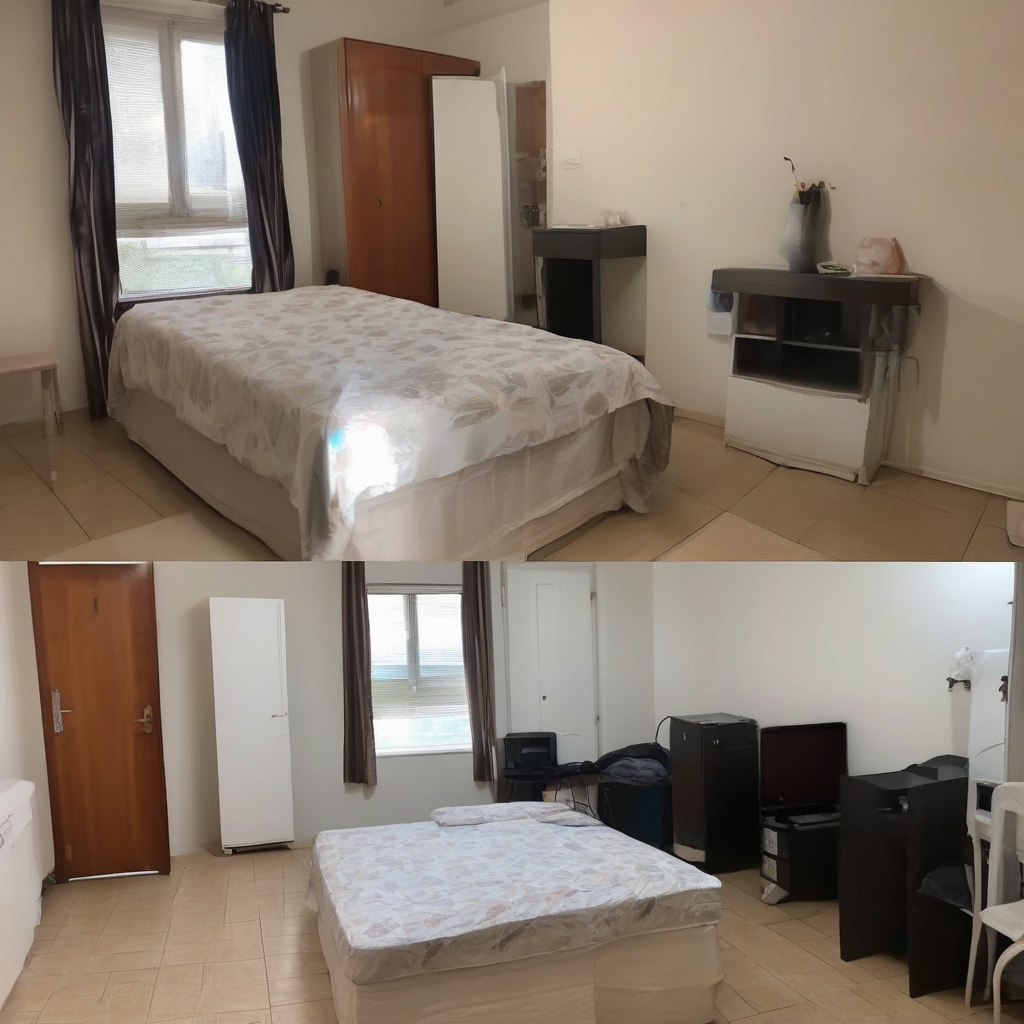 Vaga fixa feminina em quarto triplo