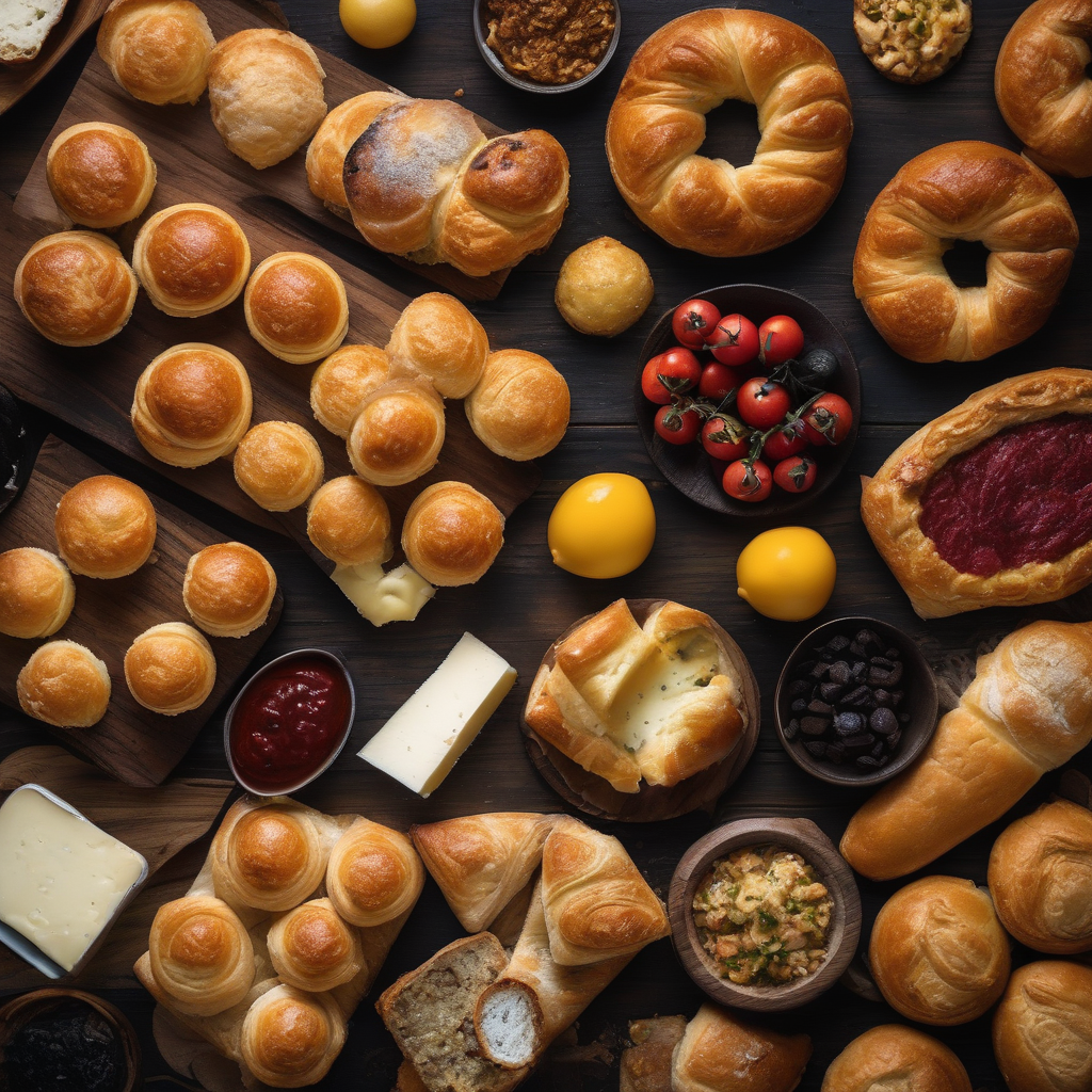 Esfihas e Pão de Queijo congelados