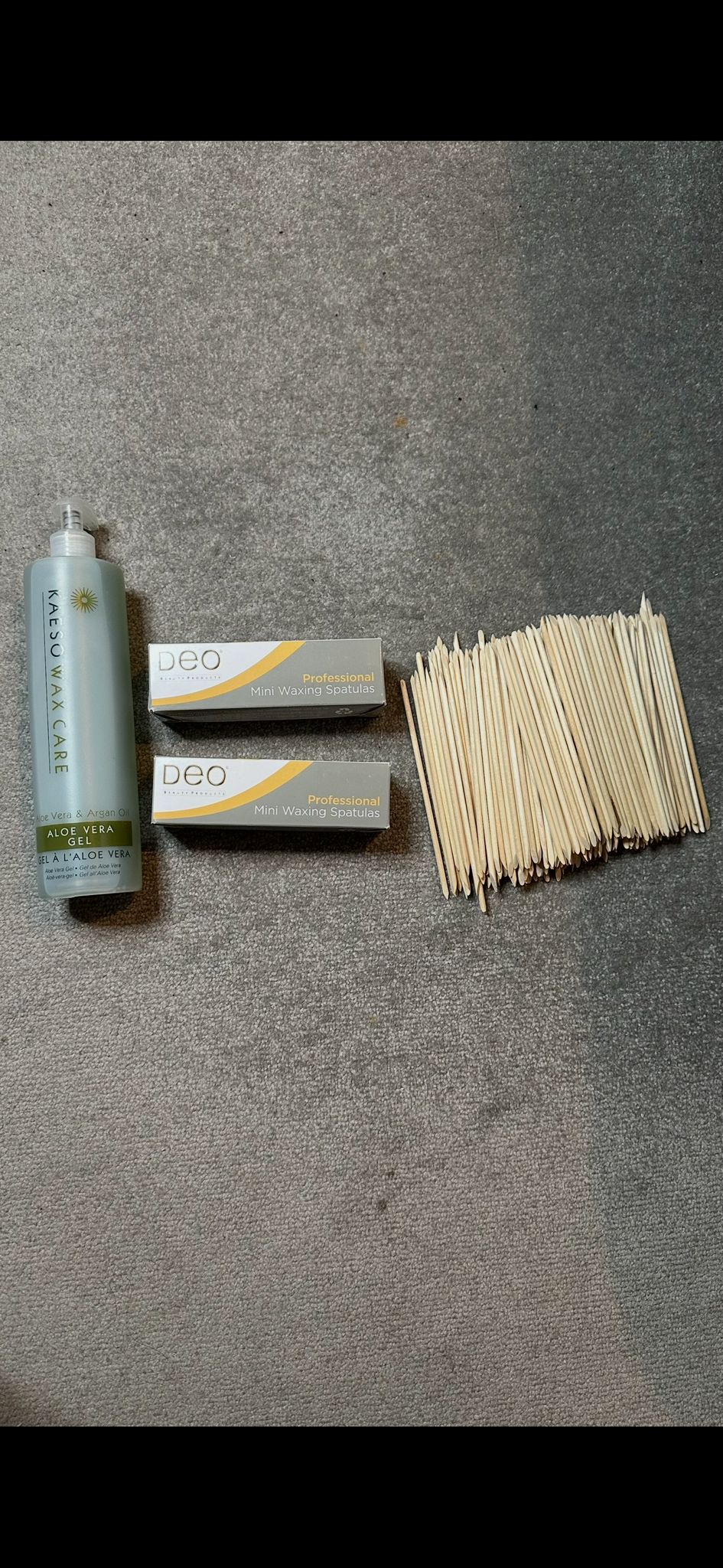 Kit depilação com cera Aloe Vera Kaeso