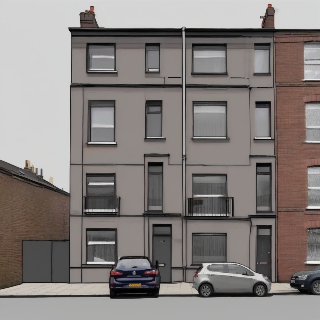 Quarto em apartamento com beliche feminino em Rathmines
