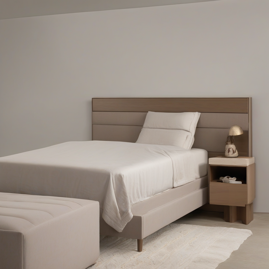 Cama single em suite dividido