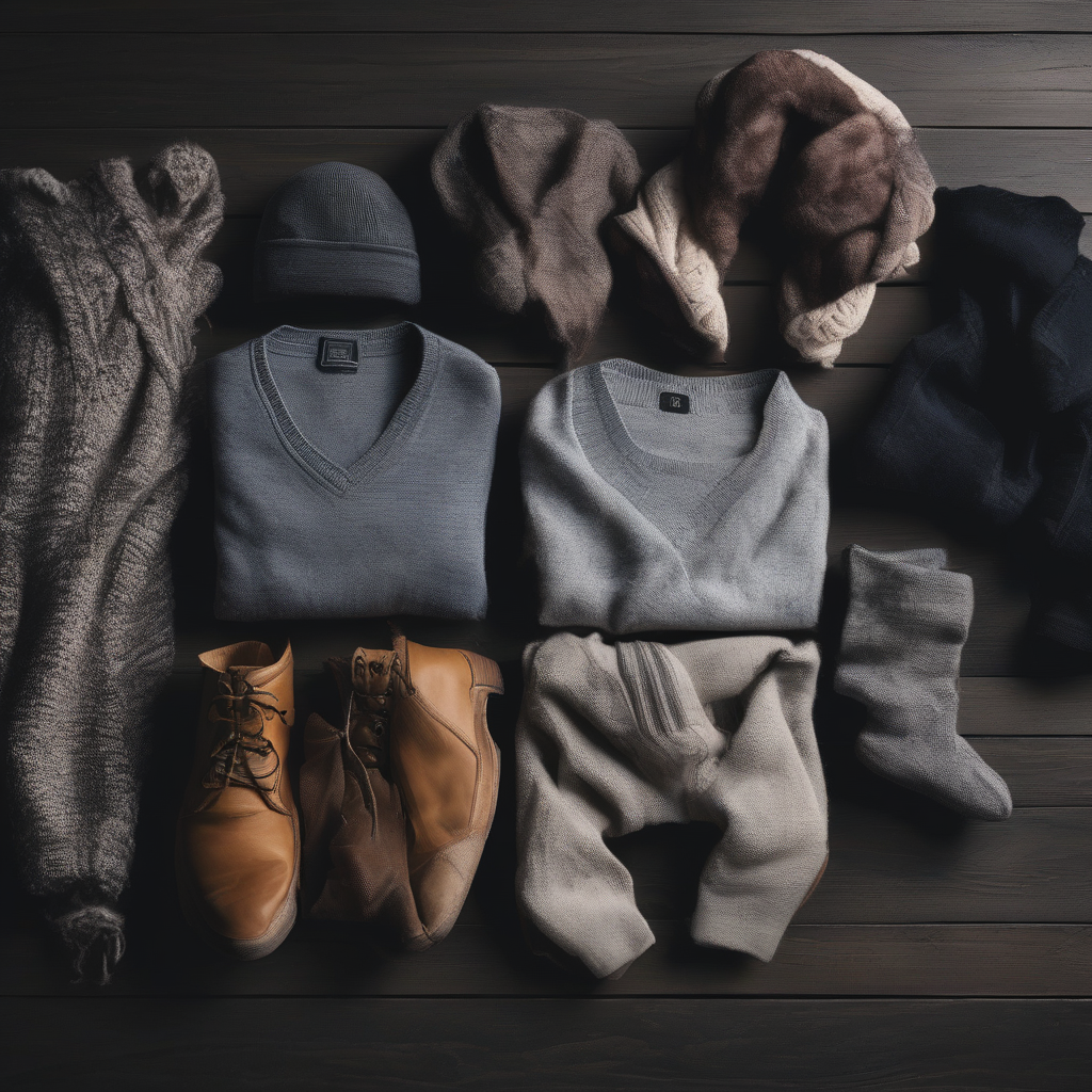 Roupas de frio doação