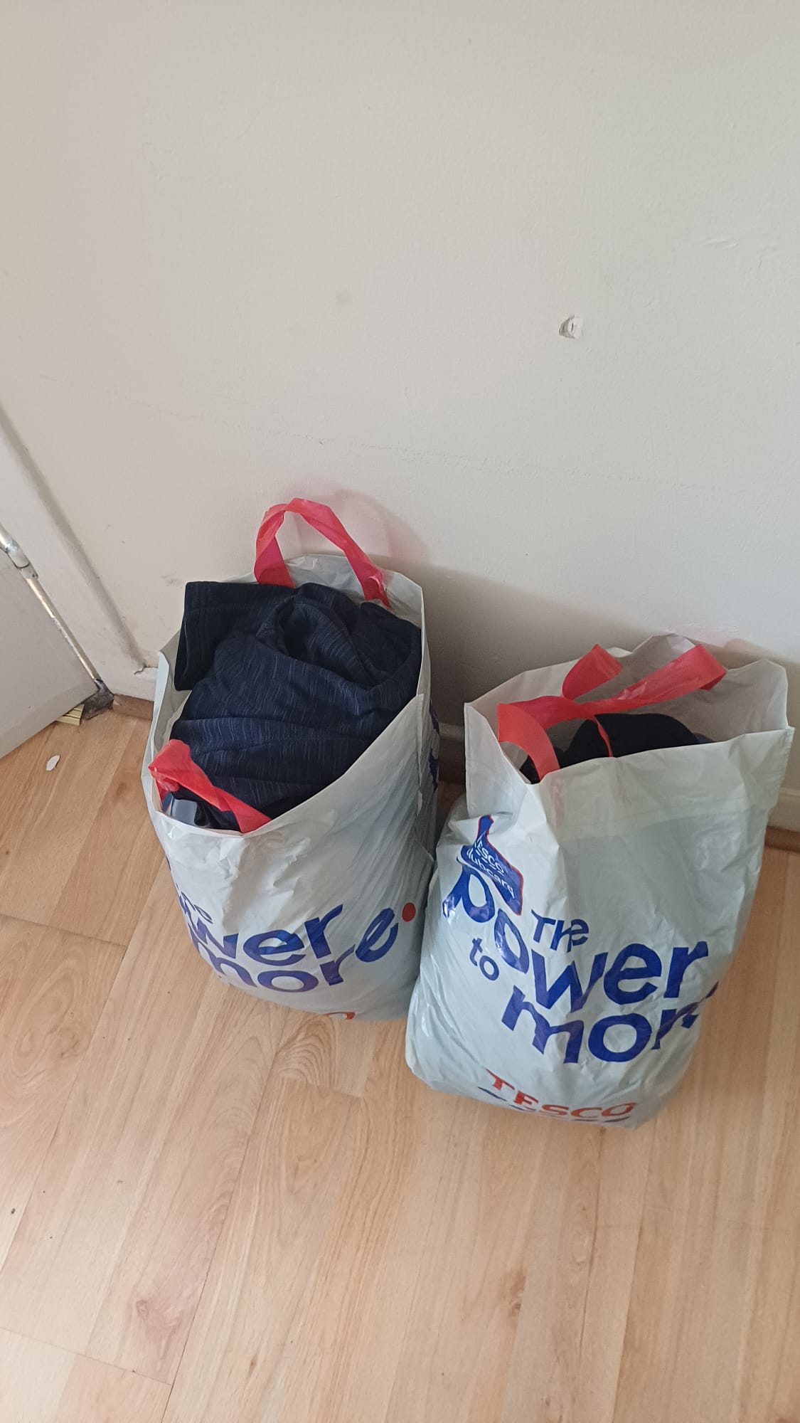Roupas de frio doação