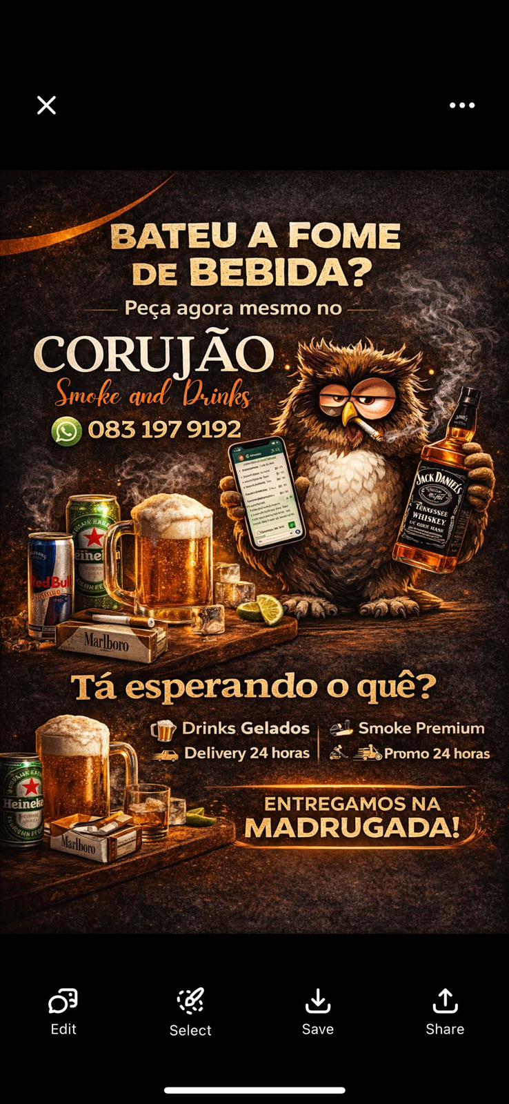 Foto real do vendedor