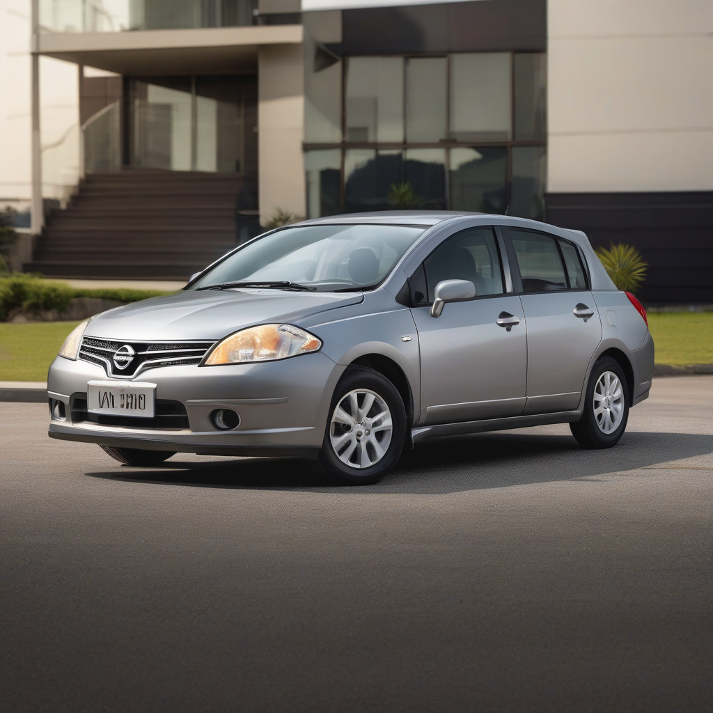 2008 Nissan Tiida 1.6 petrol manual
