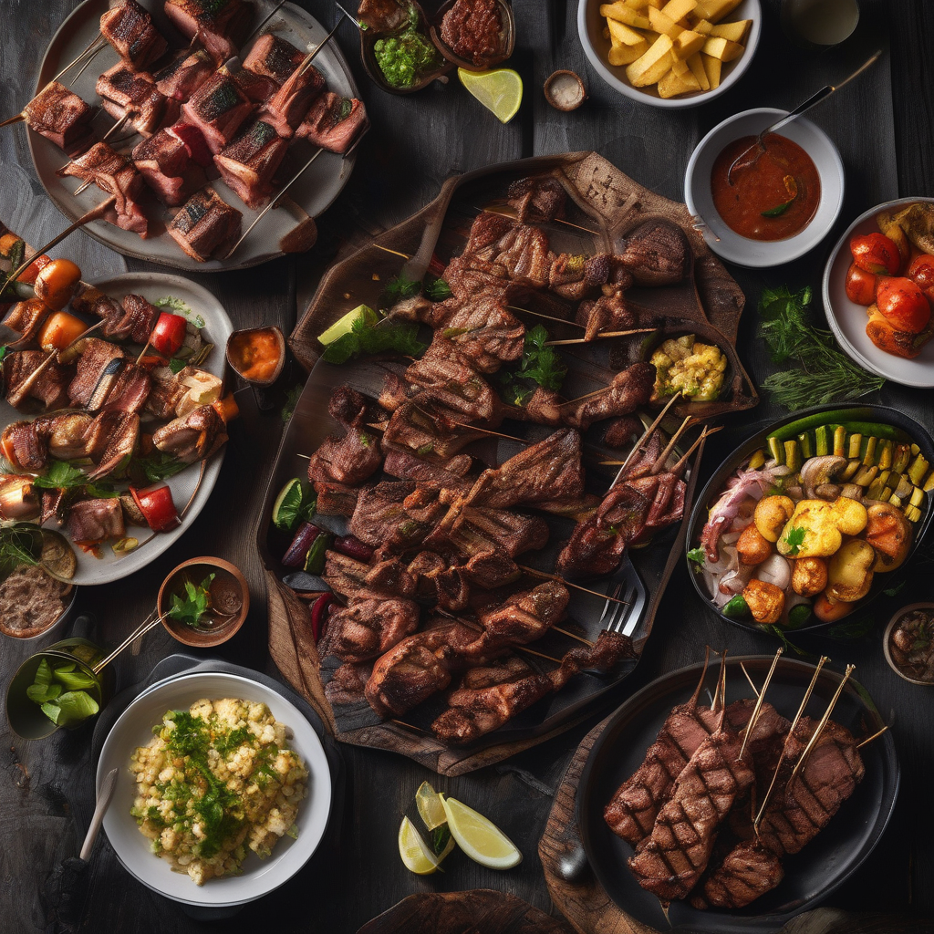 Brazilian BBQ com refeição completa
